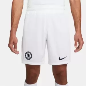 Nike Chelsea Away Shorts 2022 2023 Adults - White