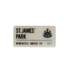 Newcastle United FC Street Sign Fridge Magnet