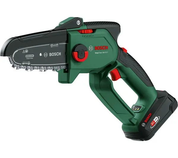 Bosch EasyChain 18V-15-7 Cordless Pruner Chainsaw with 1 battery