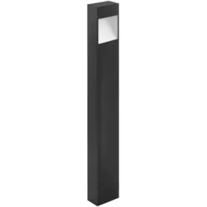 IP44 Outdoor Pedestal Light Anthracite Tall Square Post 10W Built in led