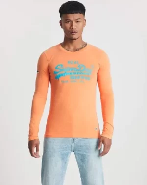 Superdry Vintage Longsleeve Logo T-Shirt