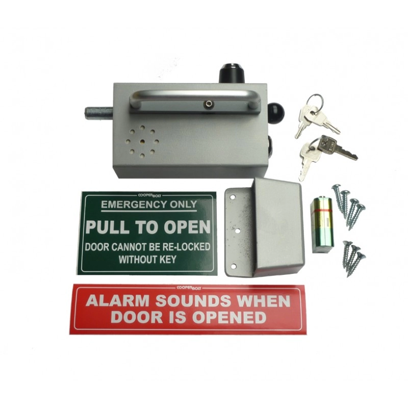 Emergency Bolt Cooper Bolt 104 Alarmed Door Bolt