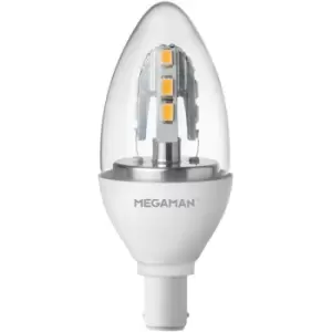 Megaman 6W Incanda-LED B15 SBC Candle Warm White Dimmable - 143485