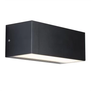 LED Outdoor Wall Light White, Dark Grey IP65