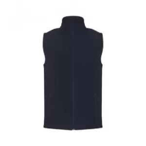 PRO RTX Mens Pro Soft Shell Gilet (XL) (Navy)