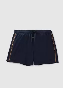 Paul Smith Mens Stripe Swimshorts In Blue