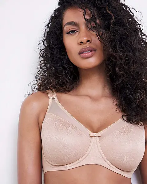 Berlei Berlei Beauty Lace Minimiser Bra Nude Female 40DD BB15233