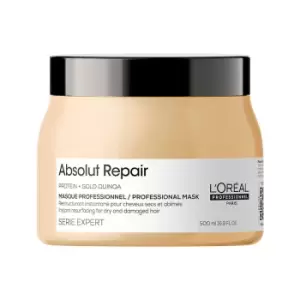 LOreal Serie Expert Absolut Repair Gold Quinoa And Protein Hair Mask 500ml