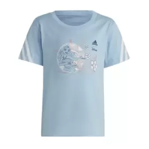 adidas Disney Moana T-Shirt Kids - Blue Dawn / White