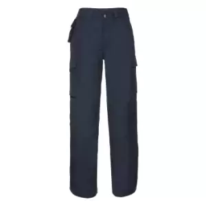 Russell Work Wear Heavy Duty Trousers (Long) / Pants (32W x Long) (French Navy)