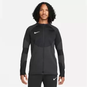 Nike Therma-FIT Strike Winter Warrior Mens Full-Zip Soccer Drill Top - Black