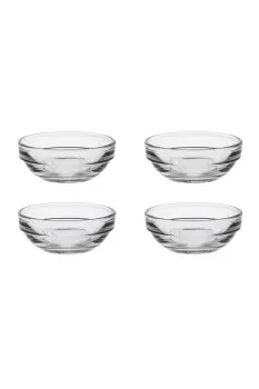 Set of 4 Lys Round Stacking Bowl 6cm