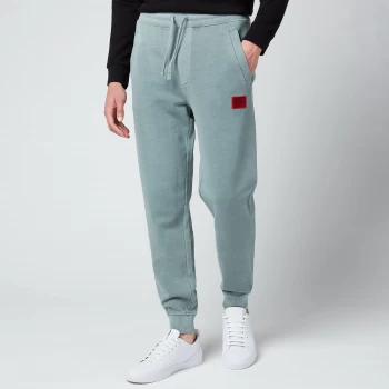 Hugo Boss Doak 212 Red Patch Logo Sweatpants Pastel Blue Size M Men