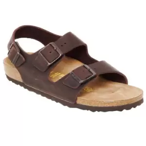 Birkenstock MILANO mens Sandals in Brown,8,10.5