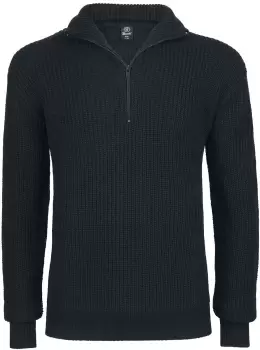 Brandit Marine Troyer Knit jumper black