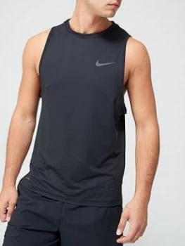 Nike Dry Tank Top - Black/Dark Grey Size M Men