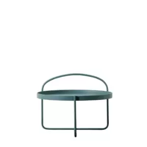 Crossland Grove Melton Coffee Table Teal 65 X 65 X 50Cm