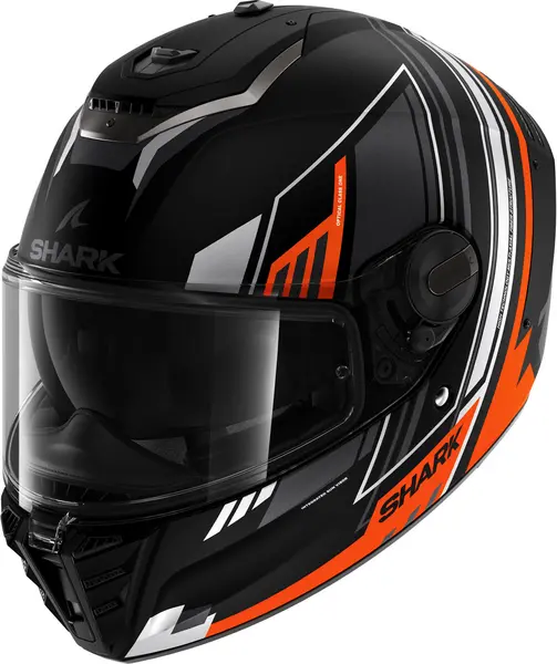 Shark Spartan RS Byhron Mat Black Orange Chrom KOU Full Face Helmet L