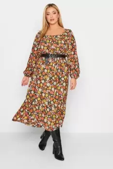 Midaxi Smock Dress