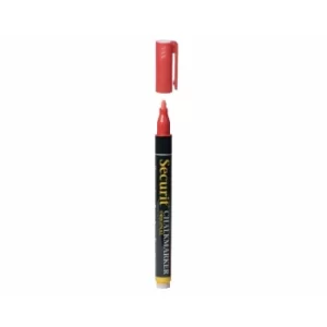 Securit Liquid Chalk Marker Small, red