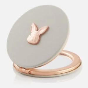 Olivia Burton Womens 3D Bunny Compact Mirror - Grey & Rose Gold