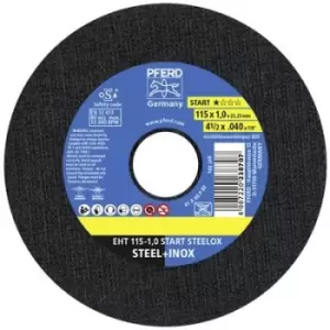 PFERD EHT 115-1,0 START STEELOX 69120943 Cutting disc set 115mm 25 pc(s) Stainless steel, Steel