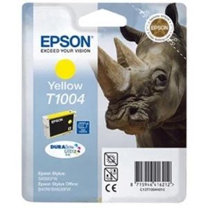 Epson Rhino T1004 Yellow Ink Cartridge