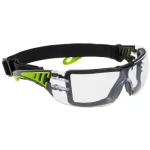 Portwest PS11CLR - sz Tech Look Plus Spectacle - Clear - Clear