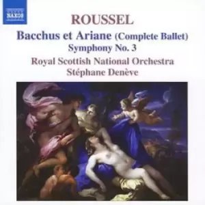 Albert Roussel - Bacchus Et Ariane (Complete Ballet) (Deneve, Rsno) CD Album - Used