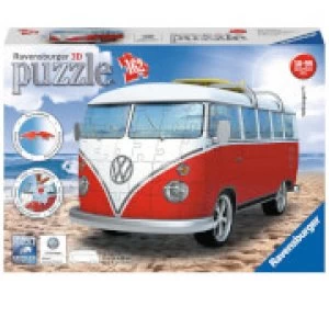 Ravensburger VW T1 Camper Van 3D Jigsaw Puzzle (162 Pieces)