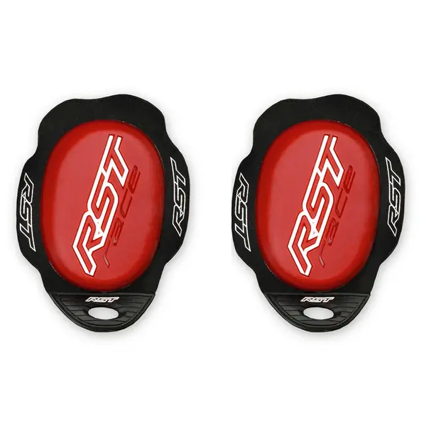 RST TPU Standard Knee Sliders With Puller Red White