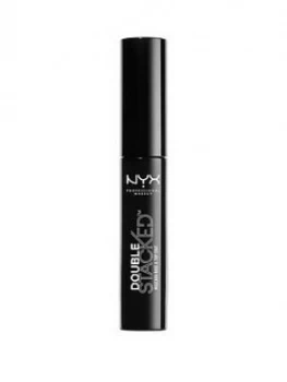 NYX Professional MAKEUP Double Stacked Mascara, Black, Women