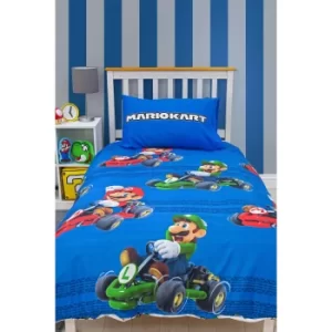 Mario Kart Checkers Rotary Duvet Set