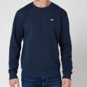 Tommy Jeans Mens Regular Fleece Crewneck Sweatshirt - Twilight Navy - L