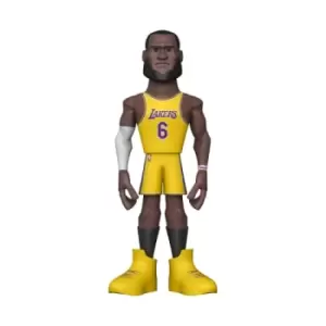 Funko - Gold: NBA (Lebron James - Lakers 5") Premium Vinyl Figure /Toys