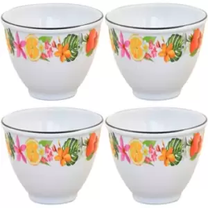 Summerhouse Waikiki Set Of 4 - Enamel Effect Bowls