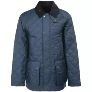 Barbour Mens Ashby Quilt Jacket Navy XL