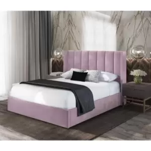 Envisage Trade - Marilynn Upholstered Beds - Plush Velvet, Super King Size Frame, Pink - Pink