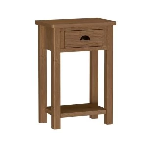 Rosewell Natural Oak Telephone Table