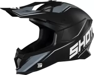 Shot Lite Prism Motocross Helmet, black-white, Size 2XL, black-white, Size 2XL