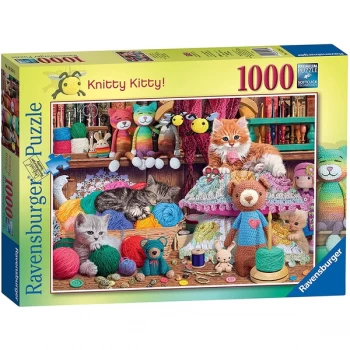 Knitty Kitty Jigsaw Puzzle - 1000 Pieces