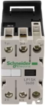 Schneider Electric TeSys SK LP1S 2 Pole Contactor - 12 A, 24 V dc Coil, 2NO