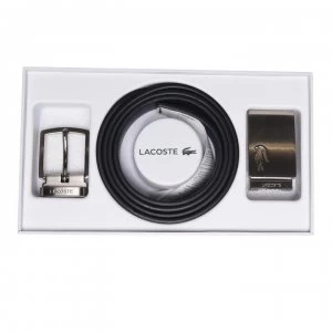 Lacoste Lacoste Reversible Belt Gift - Black/Marine