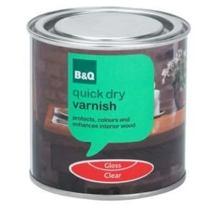 BQ Clear Gloss Interior varnish 0.25L