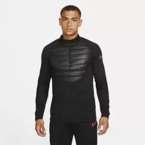 Nike Therma-Fit Academy Winter Warrior Drill Top Mens - Black