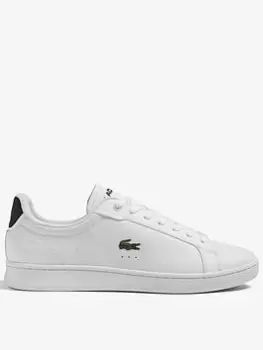 Lacoste Carnaby Pro 123 8 Sma Trainer, White/Black, Size 7, Men