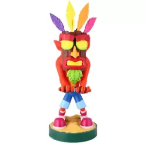 Crash Bandicoot Aku Aku Cable Guy 8" Controller and Smartphone Stand