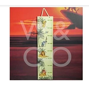 Disney Lion King Folding Wooden Height Chart