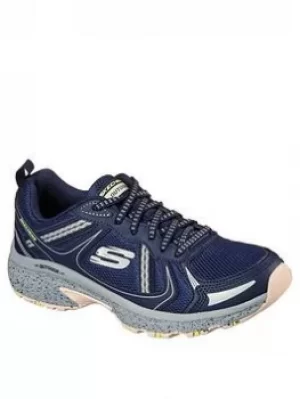 Skechers Hillcrest Trainers, Navy, Size 8, Women