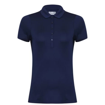 Callaway Essential Micro Polo Shirt Ladies - Peacoat